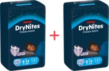 Упаковка підгузків-трусиків Huggies DryNites для хлопчиків 8-13 років 9 шт х 2 пачки (5029053527598_1)