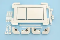 Прихований механізм клавіші змиву під плитку (сумісний з Geberit Sigma/Delta та TECE)