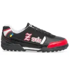 Сороконіжки футбольні Zelart OB-90203-BKR розмір 42 чорний-червоний