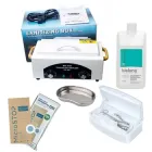 Набір для стерилізації та дезінфекції інструментів "MAX" 5в1 із сухожаром CH-360T (сухожарова шафа, стерилізатор, дезінфектор манікюрних інструментів)