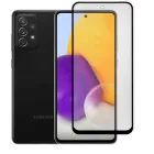 Захисне скло матове для телефона Samsung Galaxy A72 (SM-A725F) протиударне повноекранне чорне