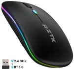 Миша RZTK Mouse RGB Dual-mode Wireless/Bluetooth Black (MDM4)