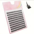 Кластерні накладні вії Limeikai з корейським ефектом променів 160 шт