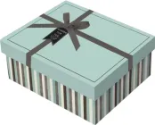 Подарункова коробка Angel Gifts 21.5x17.5x9.5 см (Я77534_AG2543-2)