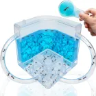 Мурашина ферма формукарій домашня ферма для мурах навчальний науковий набір для дослідів STEM тераріум розвивальна іграшка мурашник ентомологічний набір для експериментів подарунок для дітей і дорослих синій Hofmy AF1