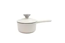 Ківш з кришкою Nois Tierra 830034 14 см кремовий