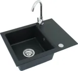 Кухонна мийка Alveus Nell 59 x 44 x 16 см Чорна