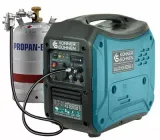 Генератор інверторний двотоплевний газ + бензин Konner&Sohnen KS 2000iG S