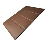 Пластикова вагонка РІФ шоколад 100х1000х8мм 0,1 м.кв