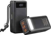 УМБ Veger Tank Lite Boost 56000 mAh 130W PD/QC3.0 Black (6970453555454)