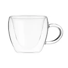 Набір чашок з ручками Ardesto AR2625GHL з подвійними стінками 250 мл 2 шт