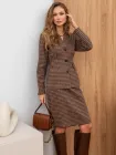 Костюм Dressa 76557 розмір 46 колір коричневий