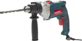 Дриль ударний по бетону, дереву, металу ЗЕНІТ ЗД-1000, Електродриль з регулюванням швидкості