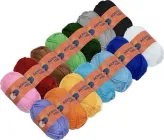 Набір акрилової пряжі Colorations 14 кольорів (5710903701908)