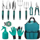 Садовий набір інструментів для догляду за рослинами, 11 предметів