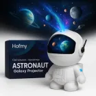 Нічник проектор космонавт дитячий нічник астронавт лампа зоряне небо світильник проектор зоряного неба космос подарунок для дітей Hofmy