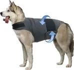 Заспокійливий жилет для собак WanTalk Dog Anxiety Jacket, Dark Grey, S