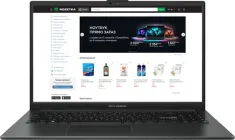 Ноутбук ASUS Vivobook Go 15 E1504FA-BQ2253 (90NB0ZR2-M03ZP0) Mixed Black / 15.6" IPS / AMD Ryzen 3 7320U / RAM 16 ГБ / SSD 512 ГБ