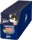 Упаковка вологого корму для котів Purina Felix Fantastic з лососем у желе 26 шт по 85 г (7613039832929)