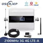 Репітер 2100 МГц Підсилювач мобільного стільникового зв'язку та інтернету 4G LTE-A 3G HSPA+ [1003]