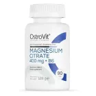 Цитрат магнію 400 мг + B6 OstroVit Magnesium Citrate 400 mg + B6 90 таблеток