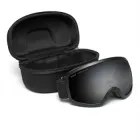 Гірськолижна маска Sposune: Окуляри для сноуборду та лиж з покриттям Anti-Fog, UV400, захист від вітру та запотівання (чорна)