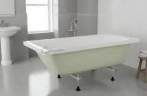 Ванна акрилова Ko&Po 4001 120х70х39 см з ніжками прямокутна лежача