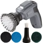 Електрощітка бездротова для прибирання RZTK Magic Brush 2000 мАг + 5 насадок