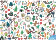 Папір подарунковий Rozetka & Behind Blue Eyes Дива очима дітей 95х68 см 2 аркуші (4820057413273)