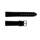 Ремінець Modfit ремінець для часов 20 мм Кожанный ІІ Черный-Золото