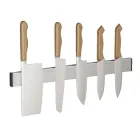 Магнітна планка для ножів із нержавіючої сталі Disfact THS-Classic 45см (Срібляста)