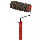 Структурний валик 804-2161 “Плетена коса” 60×200 мм, чорний для декоративних рельєфів та фактурних покриттів