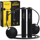Скакалка з лічильником 4FIZJO 2 в 1 провідна/бездротова Black (P-5905973402200)