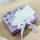 Подарункова коробка Стильна - міні "Гібіскус" 19.5х13х5 см