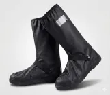 Високі водонепроникні бахіли для взуття від дощу та снігу на блискавці з клапаном 40 см (р. 46-47)