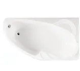 Кутова акрилова ванна Rak Ceramics Venice 1650х900х435мм права зелена для ванної кімнати сантехніка для душу (VIL-O_33P)