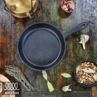 Сковорода Maysternya Ø 22см, h - 4см чавунна. Вага 2,5кг (Т2012)