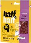 Ласощі для кішок Half&Half у формі м'ясних смужок з качкою 50 г (2700000037232_1)