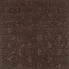 3D панель самоклеюча цегла Чорний шоколад 700х770х3мм (018-3) SW-00000543