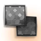 Форми 500х500 для тротуарної плитки Каштан 2шт, Верес-2007