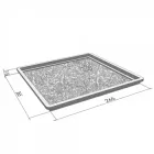 Форми для фасадної плитки Фасадний камінь 265x265x15, Верес-2007