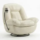 Крісло-реклайнер RelaxPro 360 Beige м'яке, комфортне