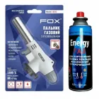 Пальник газовий Fox разом з газом Energy комплектом