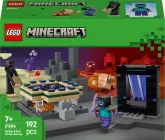 Конструктор LEGO Minecraft Подорож до Нижнього світу та Порталу до Краю 192 деталі (21584)