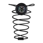 Автоматичні шнурки з поворотним механізмом, система швидкого шнурування для спортивної взуття чорні