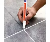 Маркер водостійкий для реставрації швів плитки білий