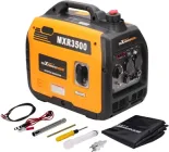 Генератор інверторний бензиновий MXR 3500 (3 кВт), однофазний, 220В, 50 Гц, об'єм бака 4 л, ручний запуск (YT33384)
