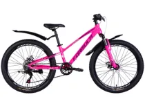 Велосипед Formula AL 24" ACID AM DD FR 11" 2026 Рожевий (OPS-FR-24-438)