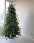 Штучна новорічна ялинка 150 см PE+PVC, густа, 752 гілки
