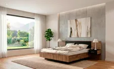 Ліжко з тумбочками Меблі-Сервіс Фієста 160 + ортопедичний внесок під матрац 160х200 Дуб апріл темний/Чорний